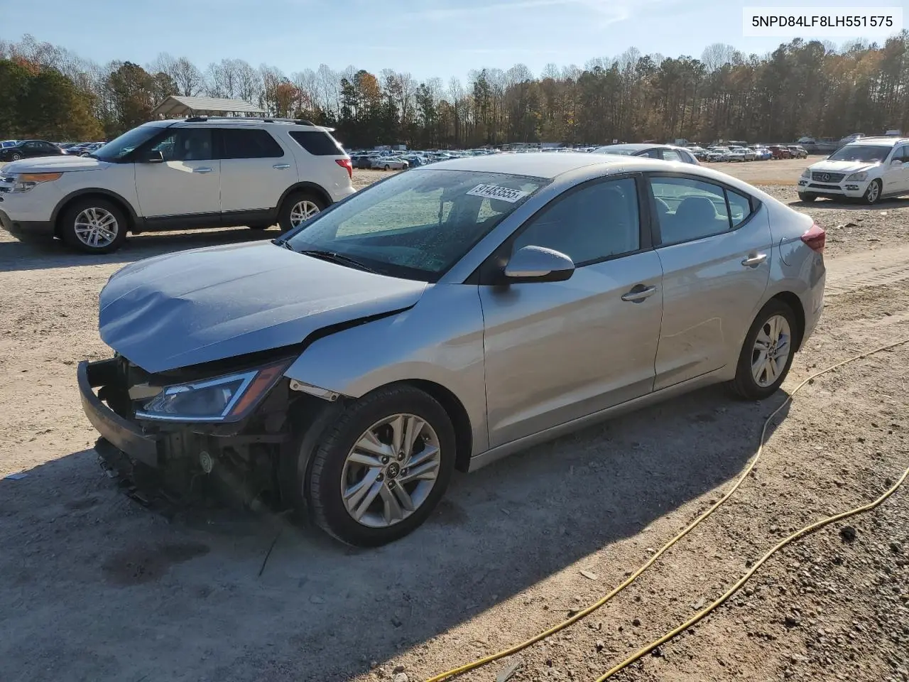 5NPD84LF8LH551575 2020 Hyundai Elantra Sel