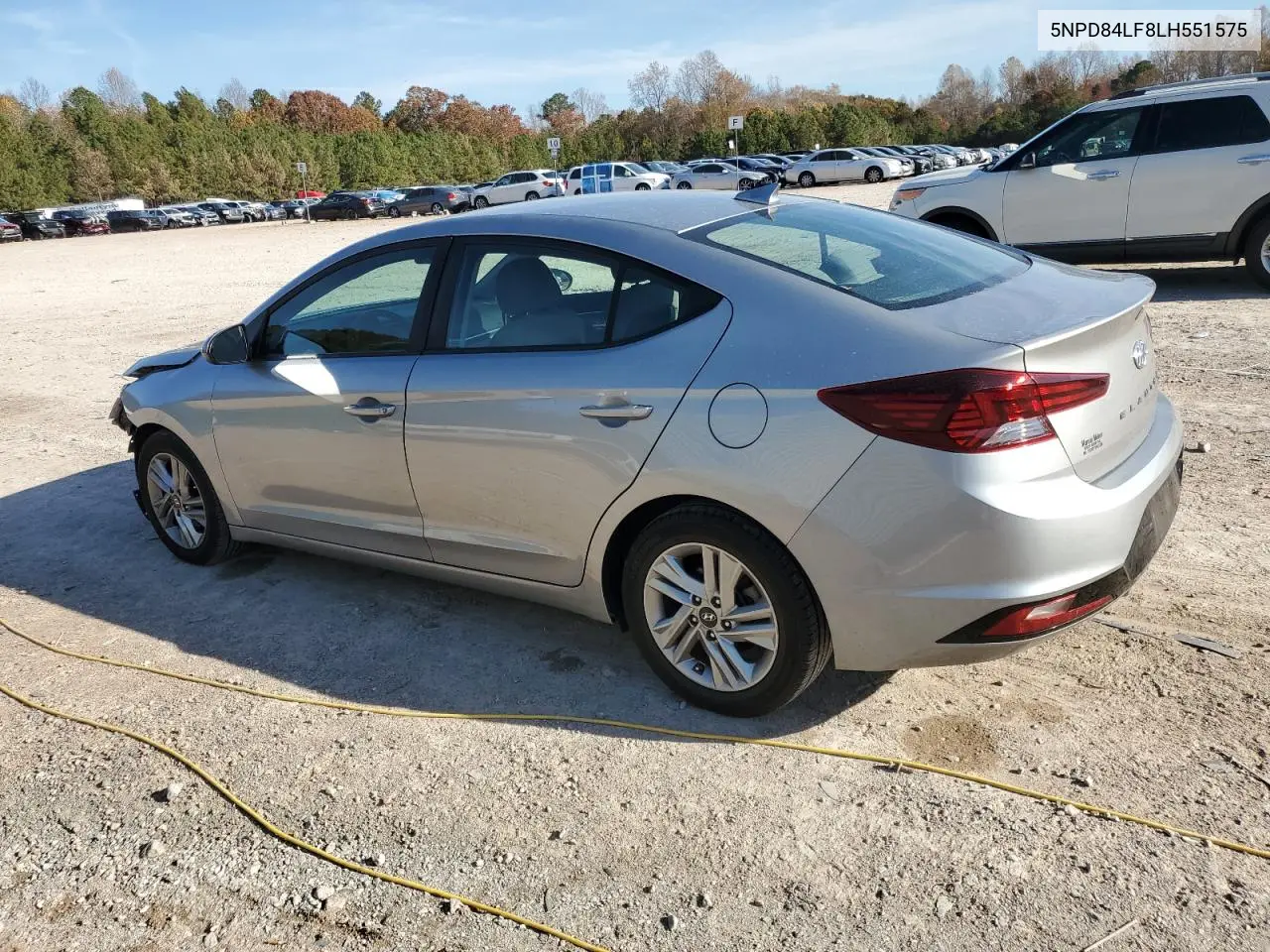 5NPD84LF8LH551575 2020 Hyundai Elantra Sel