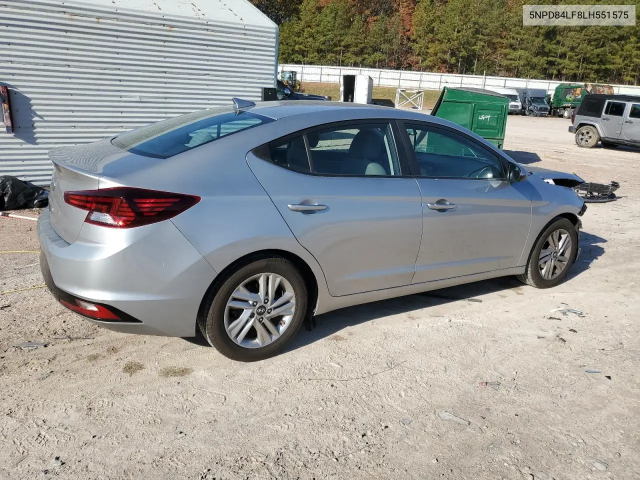 5NPD84LF8LH551575 2020 Hyundai Elantra Sel