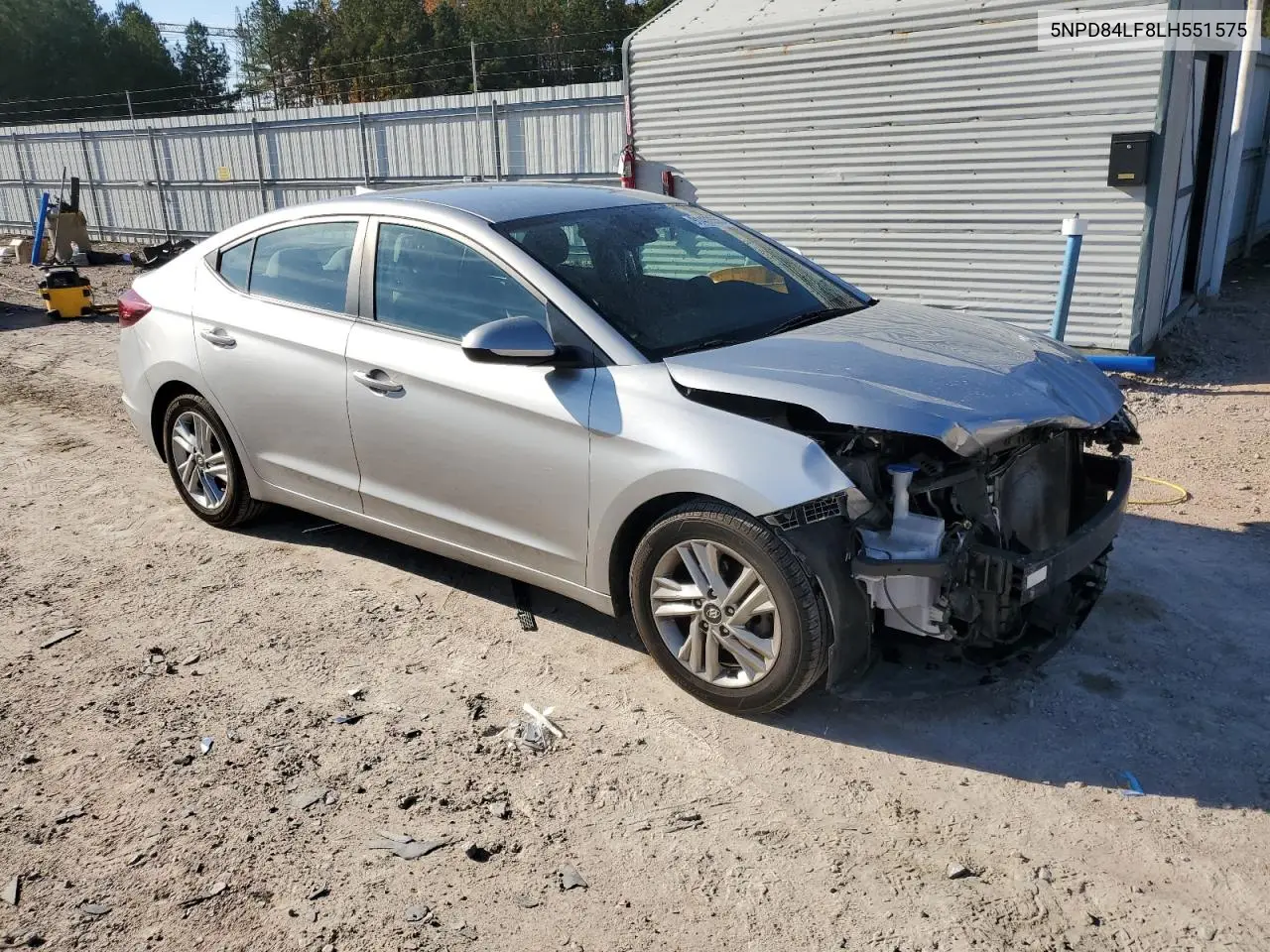 5NPD84LF8LH551575 2020 Hyundai Elantra Sel