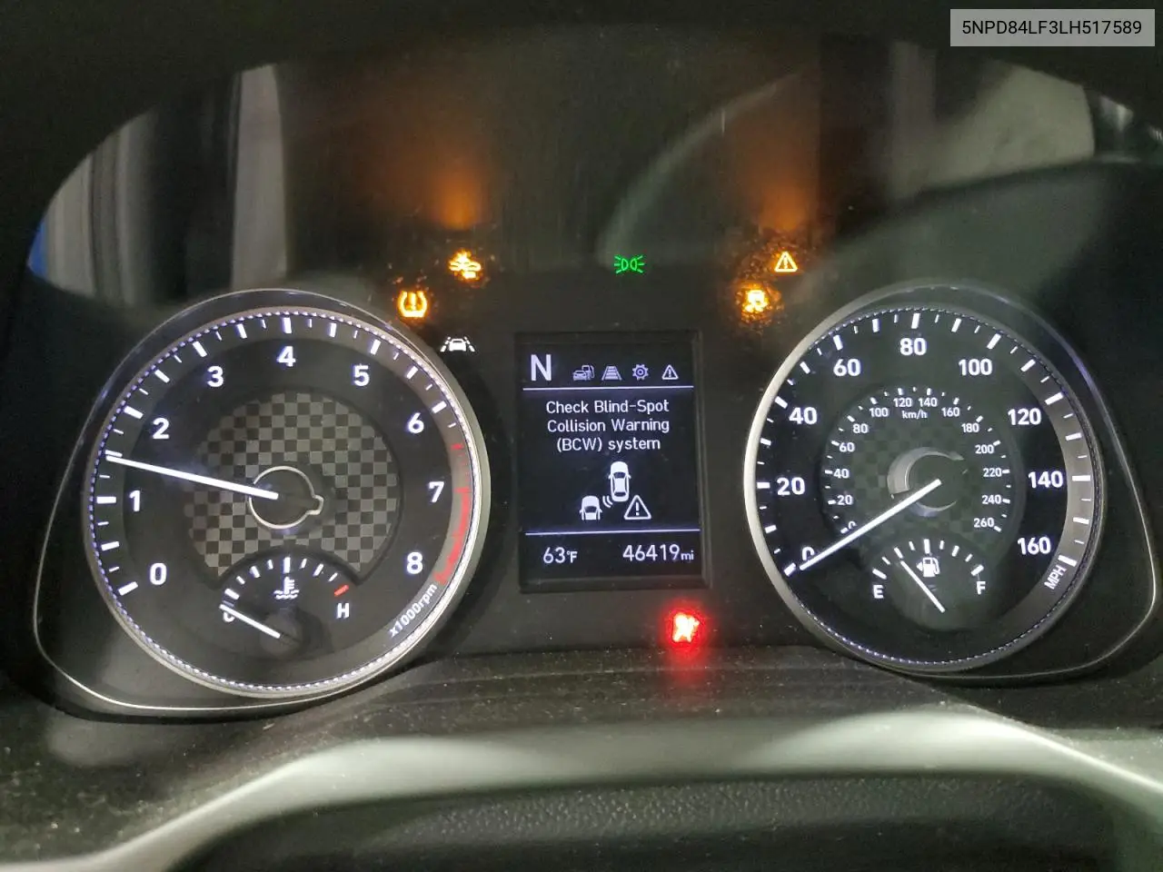 5NPD84LF3LH517589 2020 Hyundai Elantra Sel