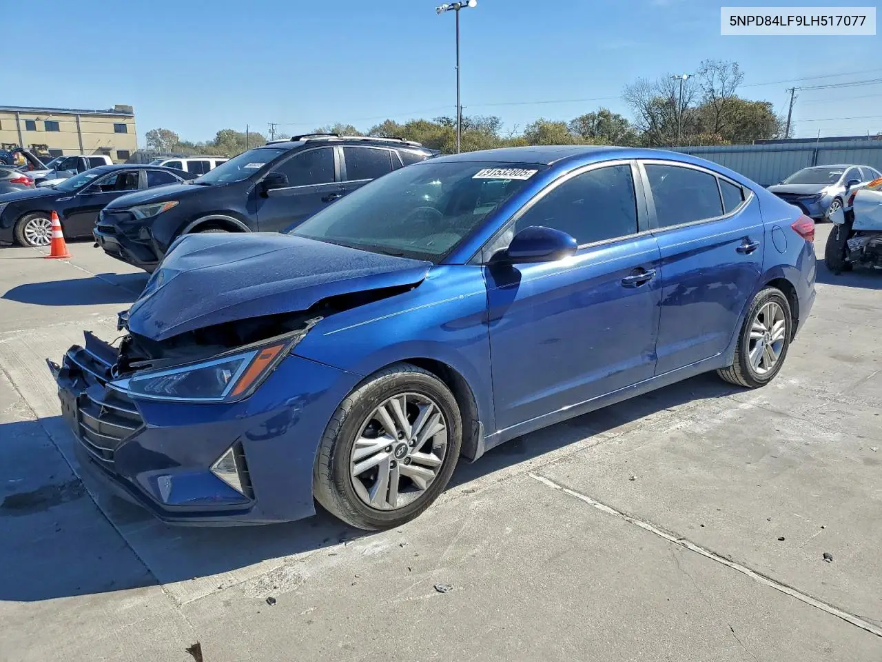 5NPD84LF9LH517077 2020 Hyundai Elantra Sel