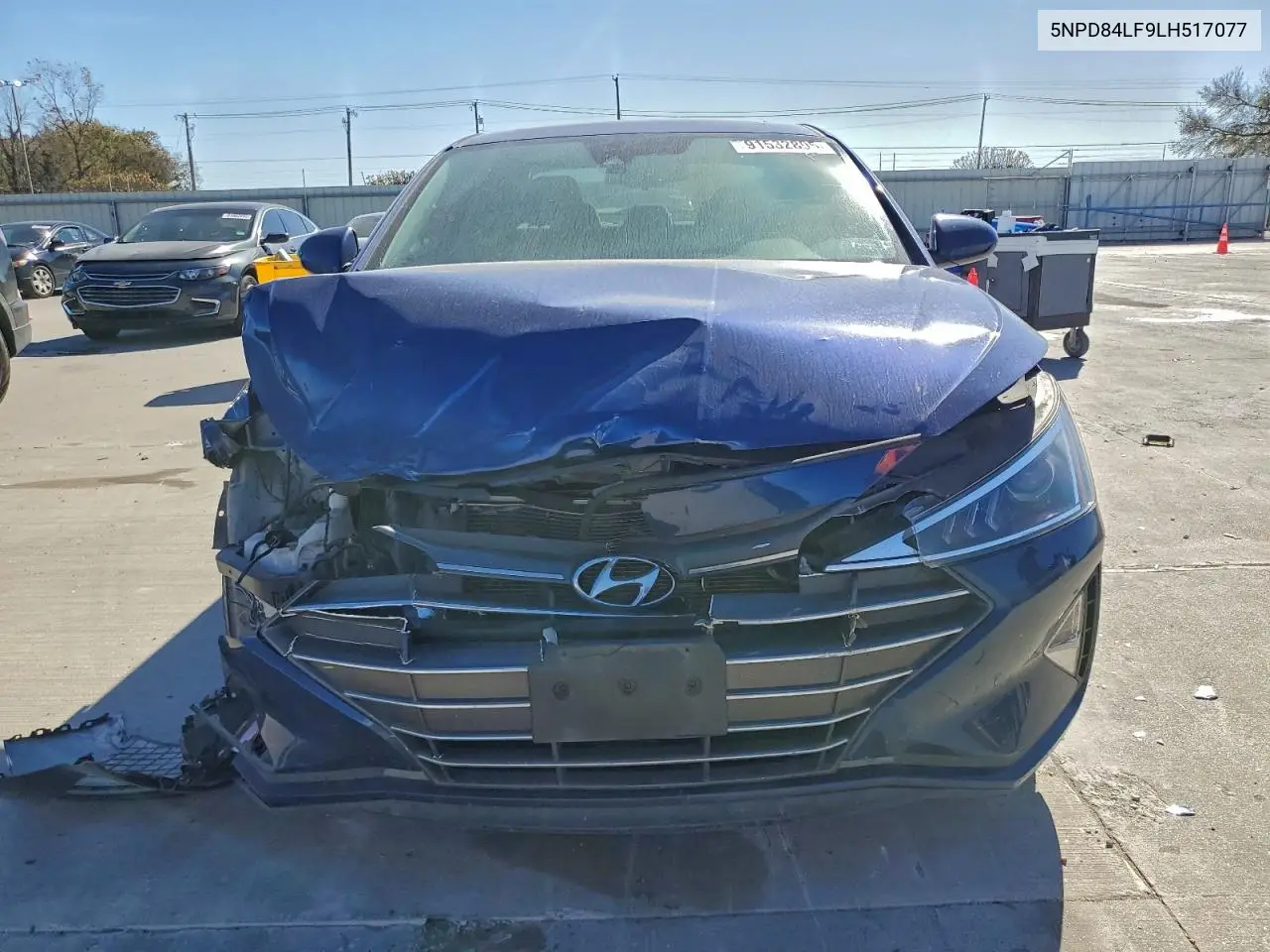 5NPD84LF9LH517077 2020 Hyundai Elantra Sel