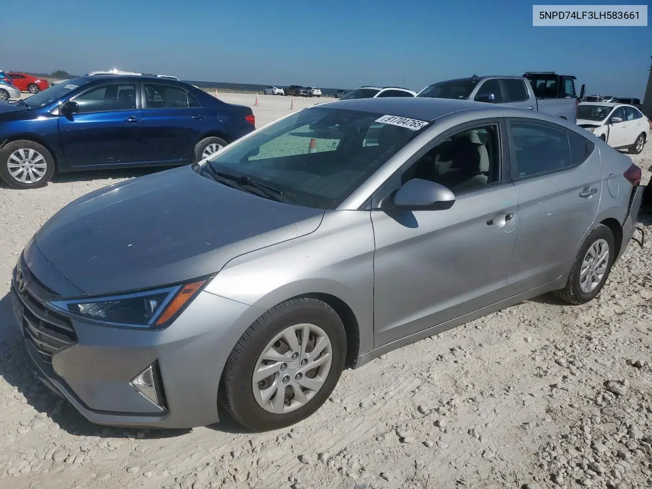 5NPD74LF3LH583661 2020 Hyundai Elantra Se