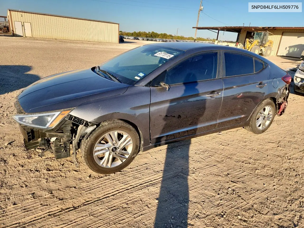 5NPD84LF6LH509776 2020 Hyundai Elantra Sel