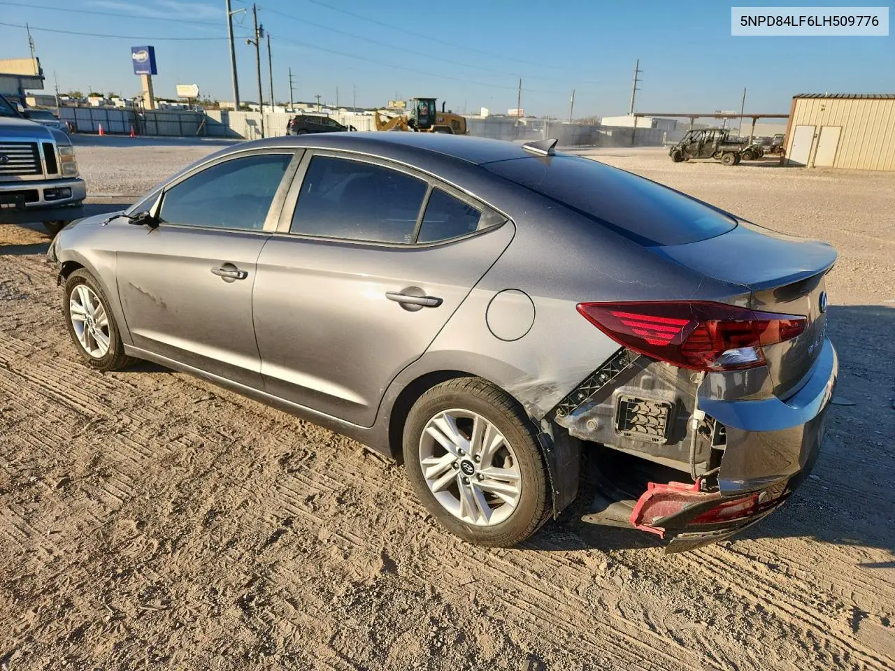 5NPD84LF6LH509776 2020 Hyundai Elantra Sel
