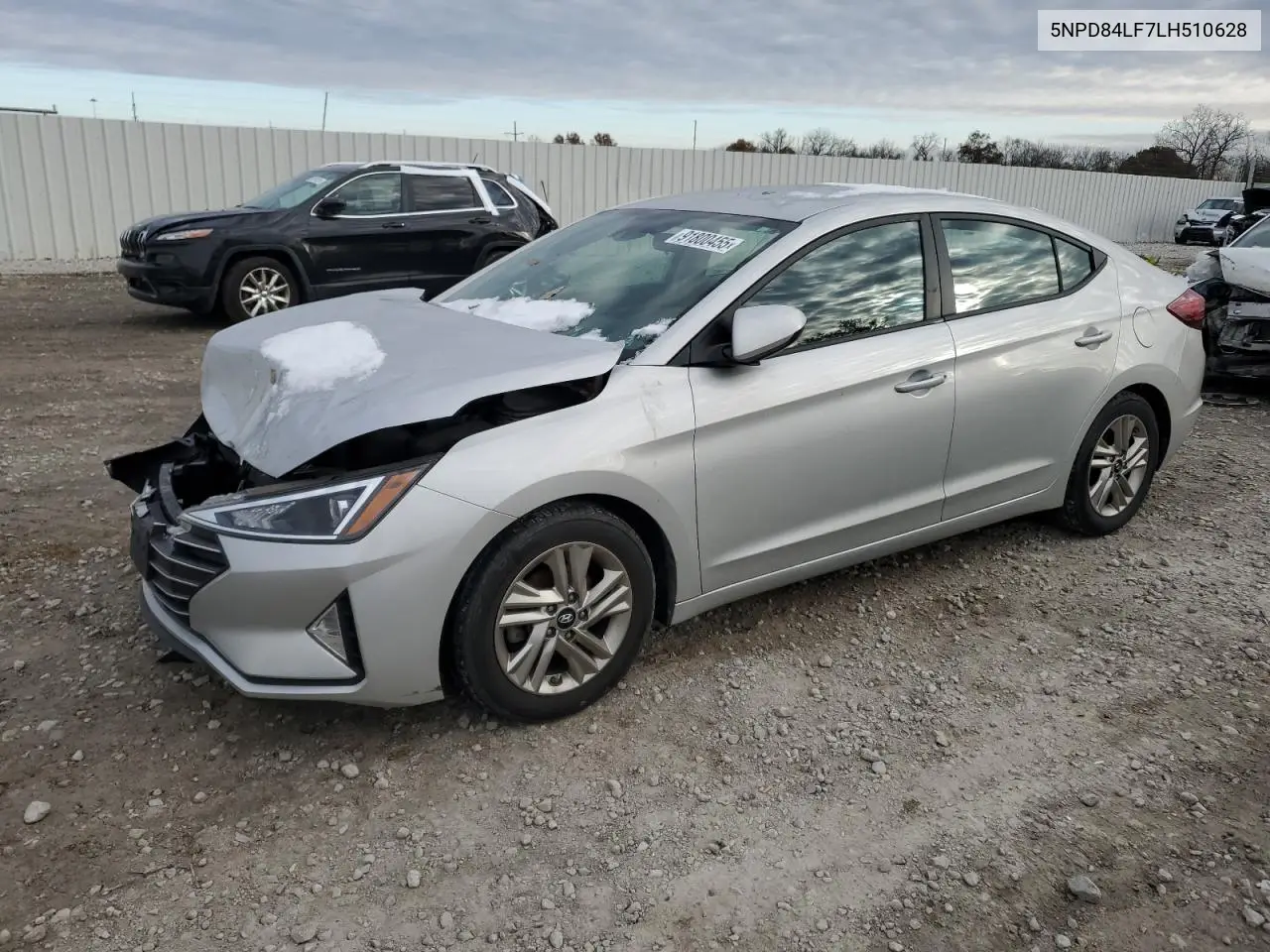 5NPD84LF7LH510628 2020 Hyundai Elantra Sel