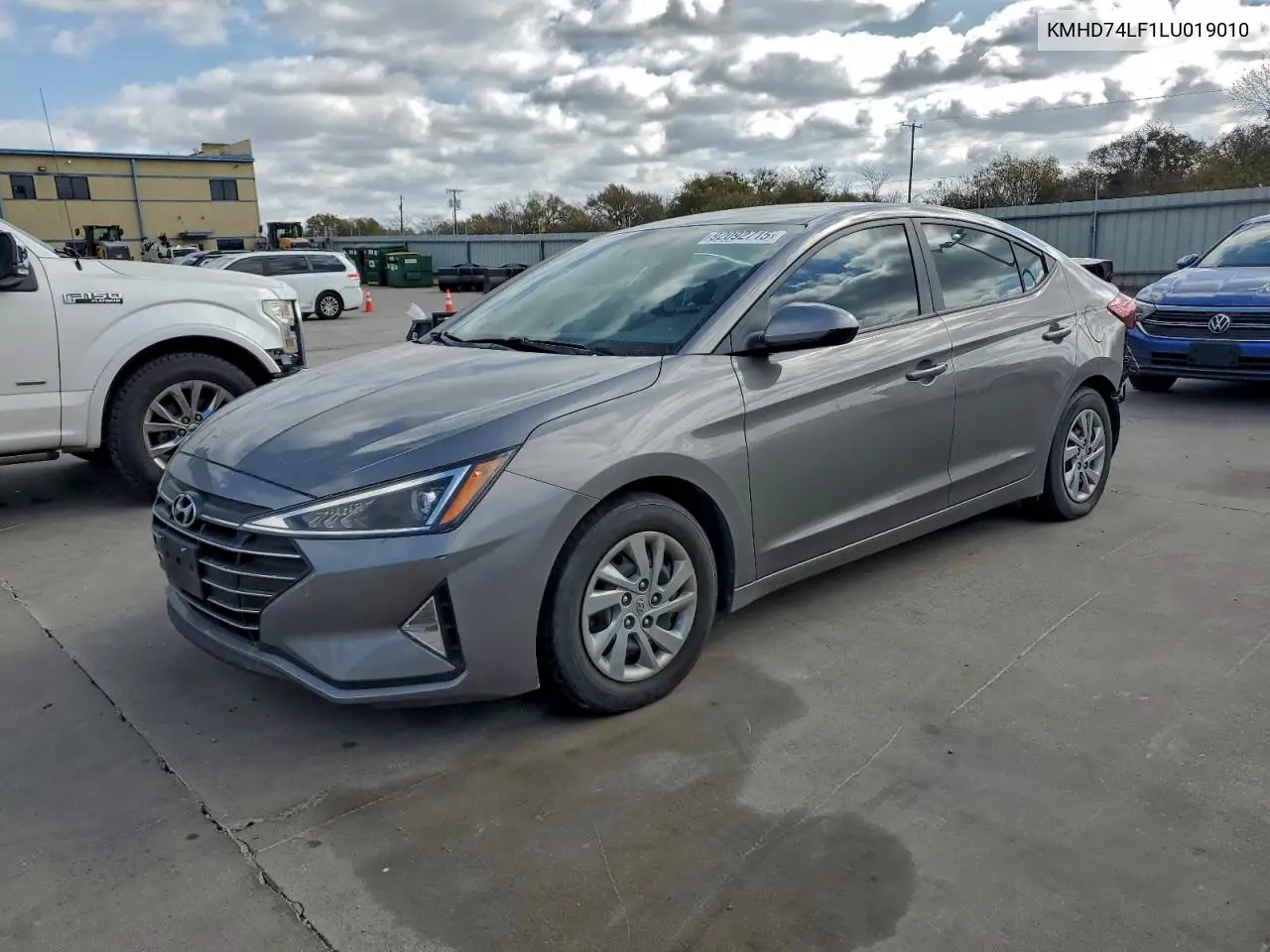 KMHD74LF1LU019010 2020 Hyundai Elantra Se