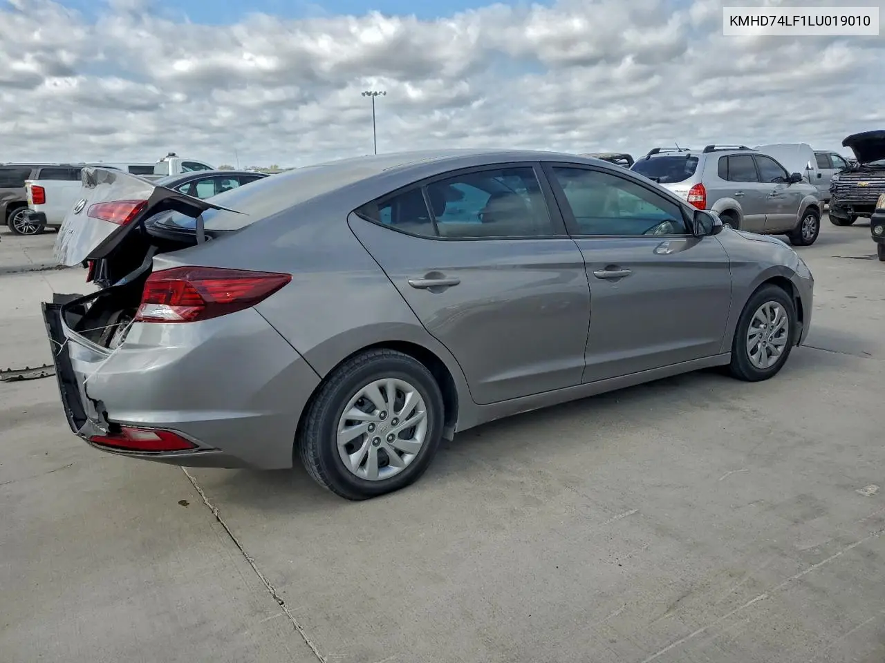 KMHD74LF1LU019010 2020 Hyundai Elantra Se
