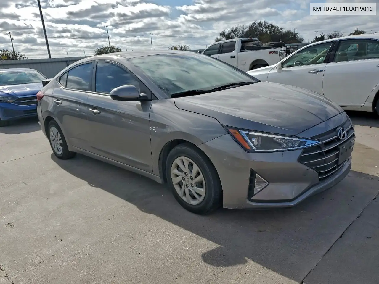 KMHD74LF1LU019010 2020 Hyundai Elantra Se