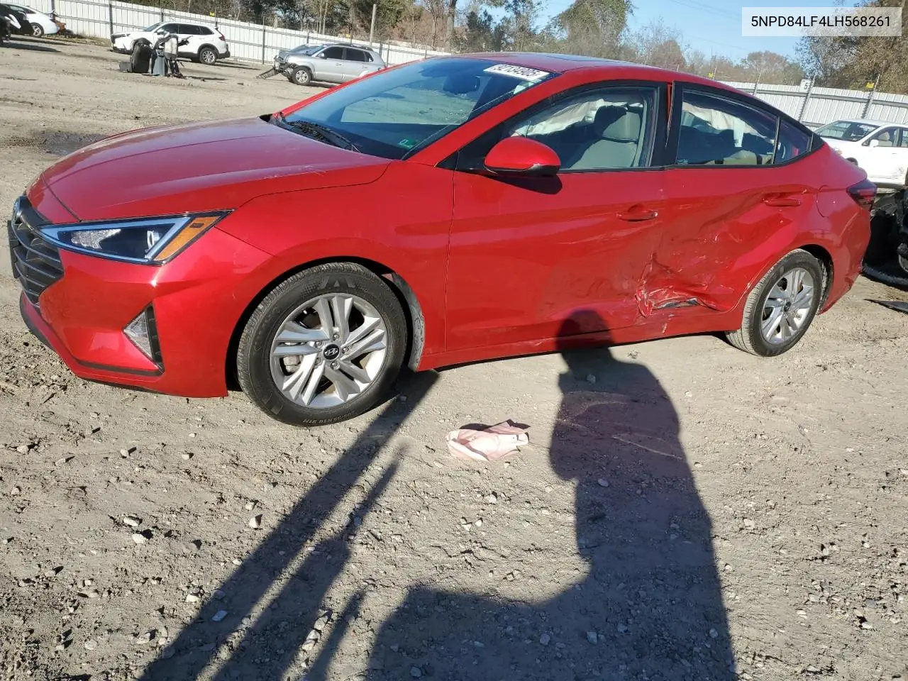5NPD84LF4LH568261 2020 Hyundai Elantra Sel