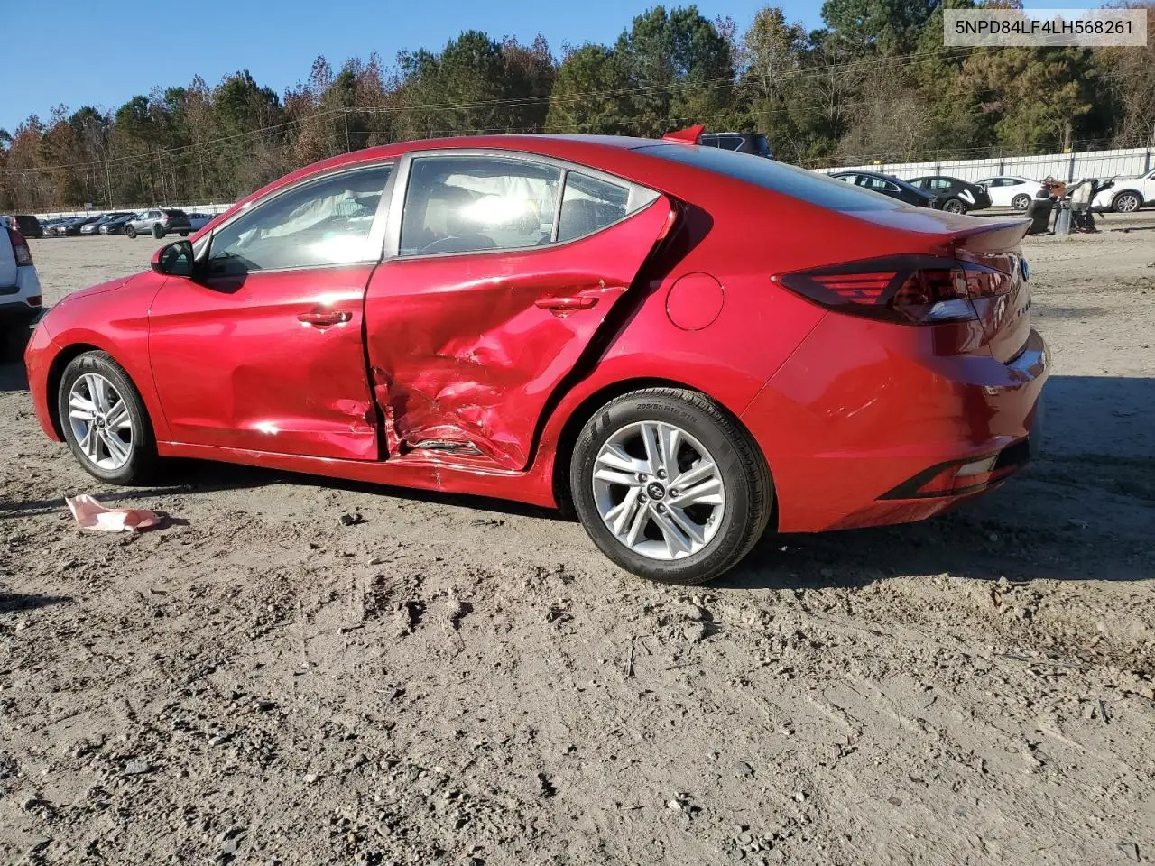 5NPD84LF4LH568261 2020 Hyundai Elantra Sel