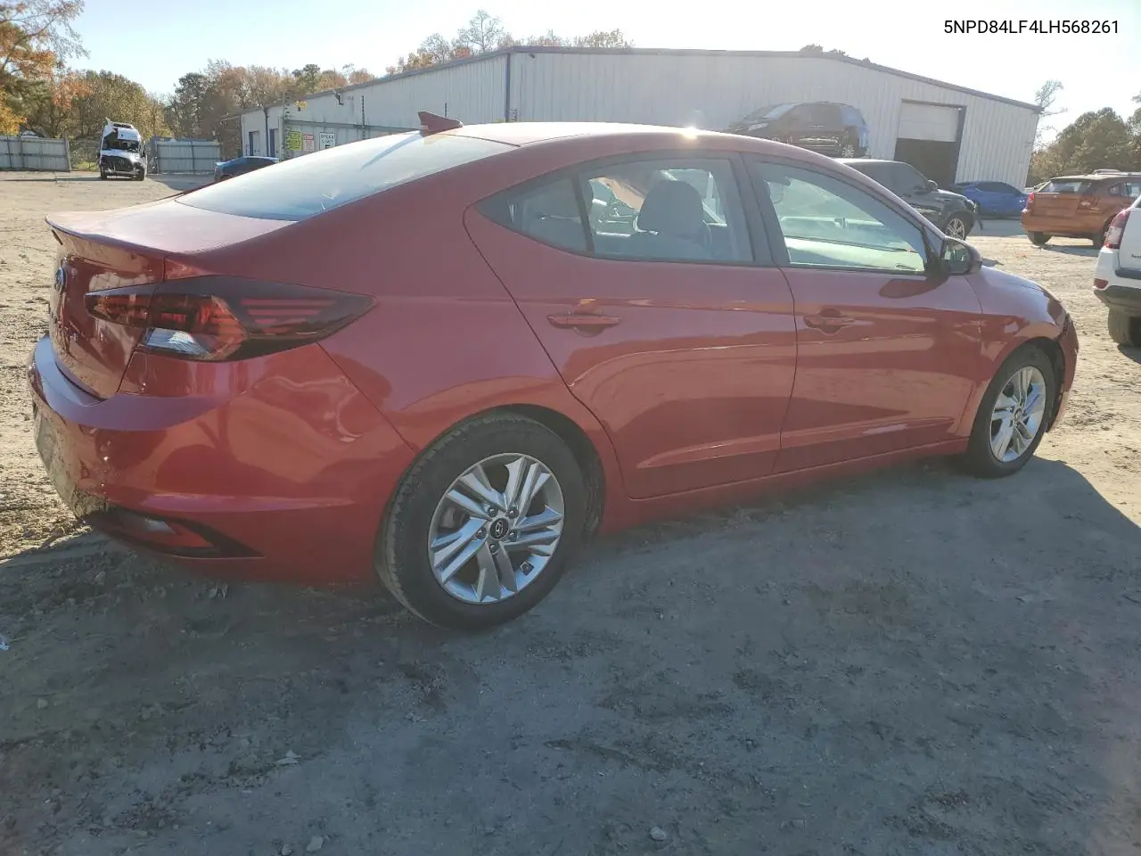 5NPD84LF4LH568261 2020 Hyundai Elantra Sel