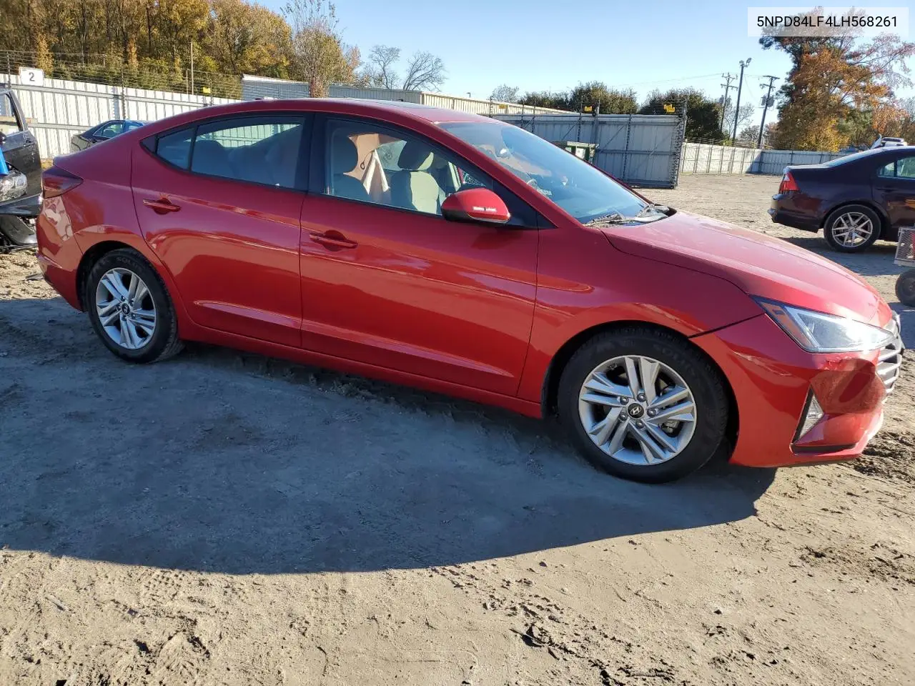 5NPD84LF4LH568261 2020 Hyundai Elantra Sel