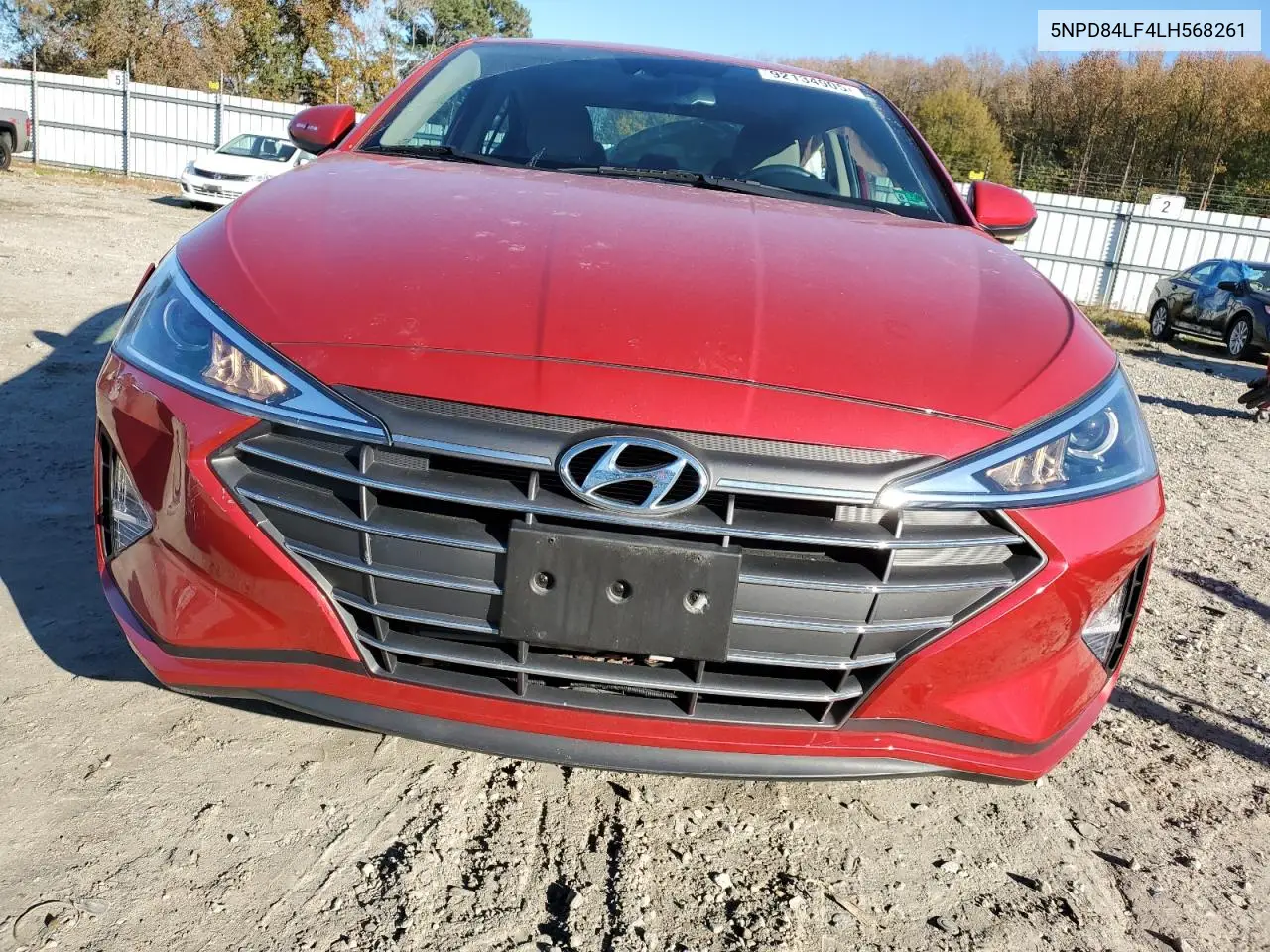 5NPD84LF4LH568261 2020 Hyundai Elantra Sel