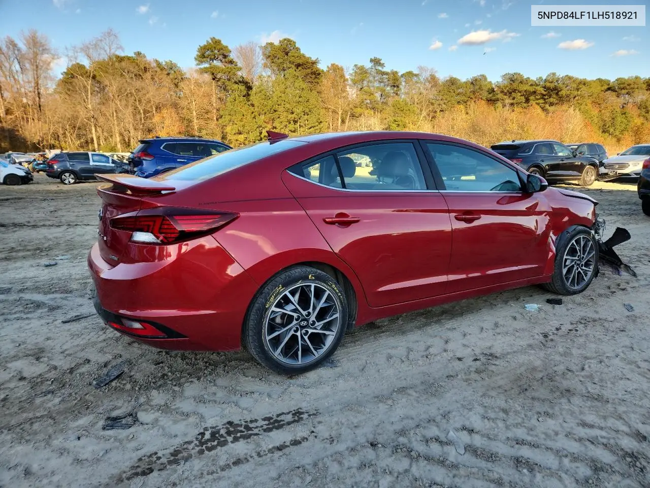 5NPD84LF1LH518921 2020 Hyundai Elantra Sel