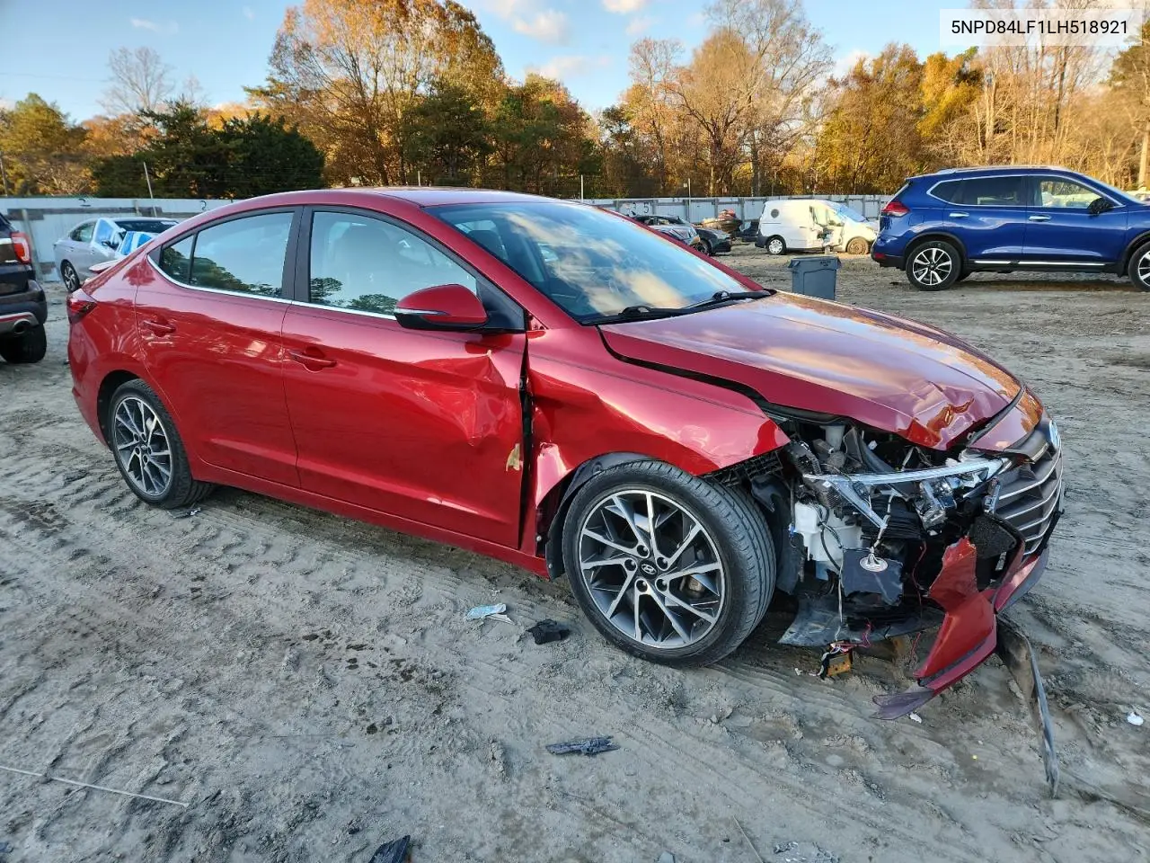 5NPD84LF1LH518921 2020 Hyundai Elantra Sel