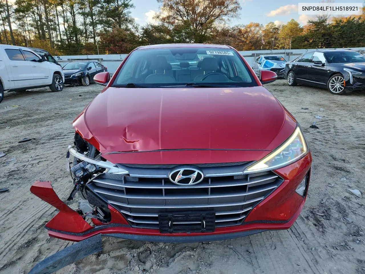 5NPD84LF1LH518921 2020 Hyundai Elantra Sel