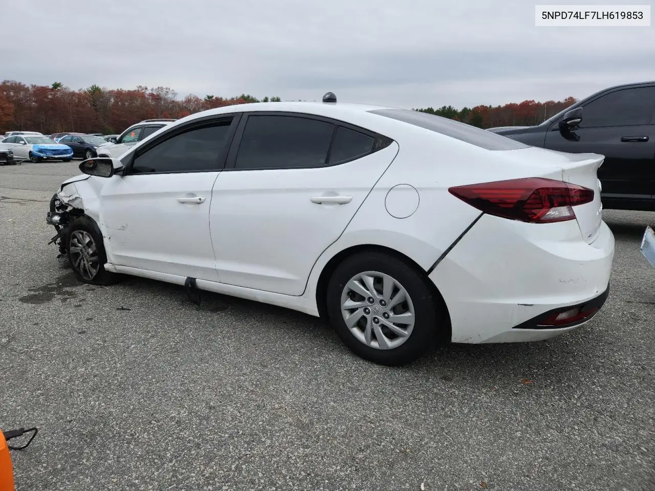 5NPD74LF7LH619853 2020 Hyundai Elantra Se