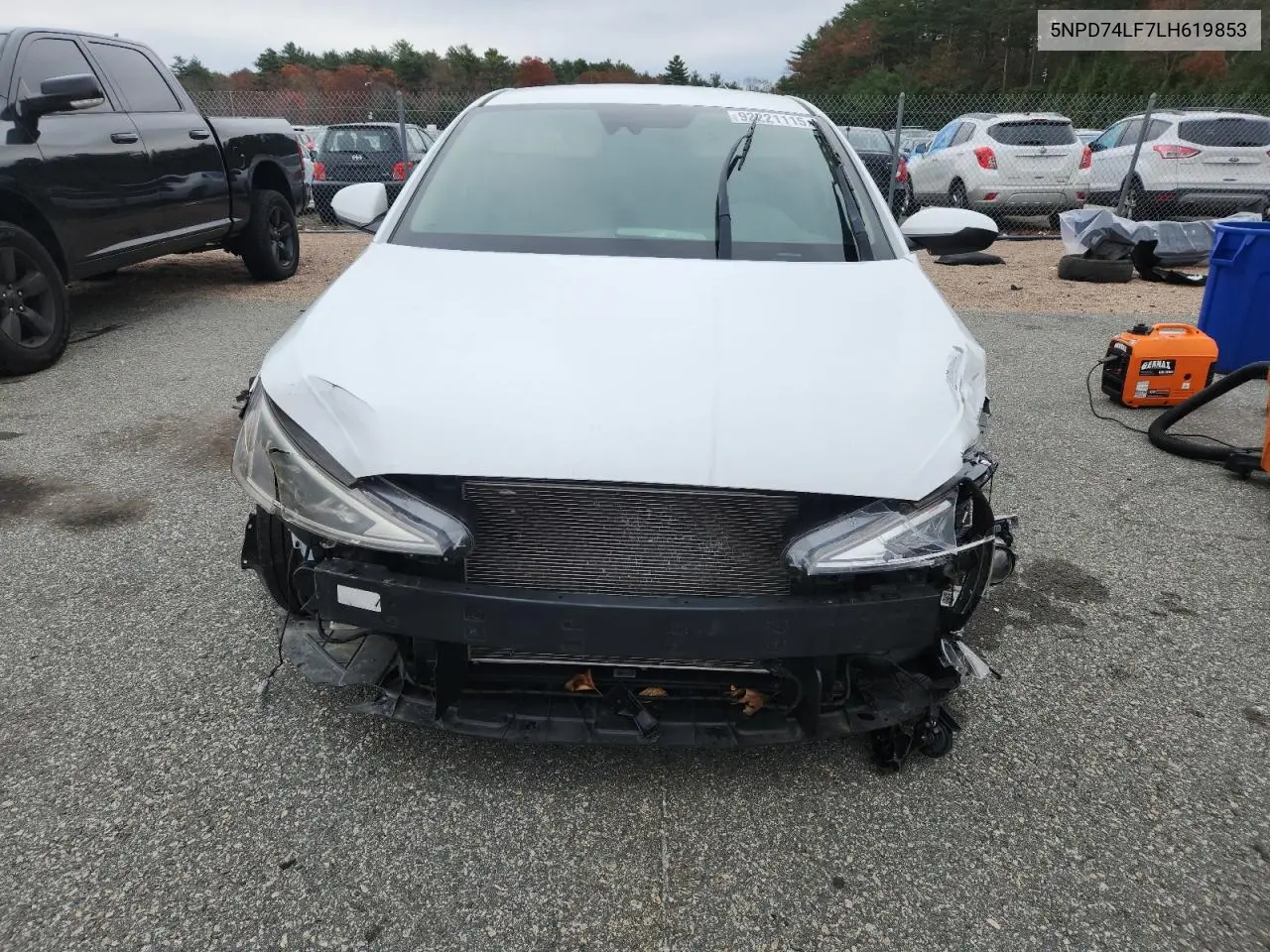 5NPD74LF7LH619853 2020 Hyundai Elantra Se