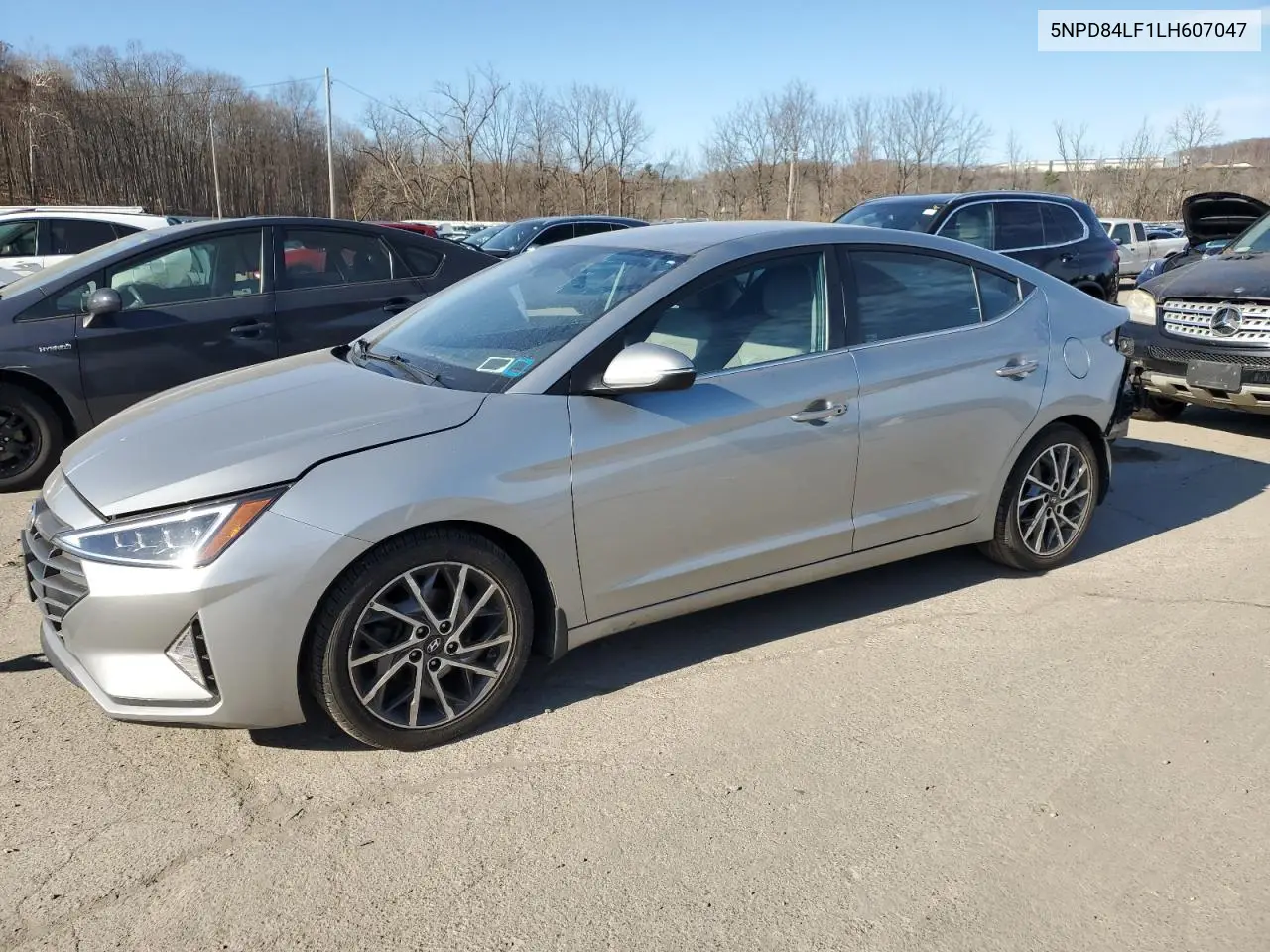 5NPD84LF1LH607047 2020 Hyundai Elantra Sel