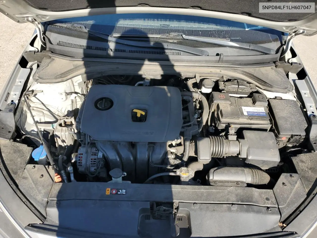 5NPD84LF1LH607047 2020 Hyundai Elantra Sel