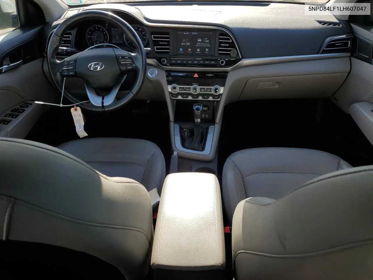 5NPD84LF1LH607047 2020 Hyundai Elantra Sel