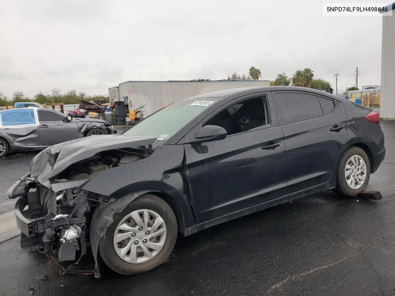 5NPD74LF9LH498646 2020 Hyundai Elantra Se