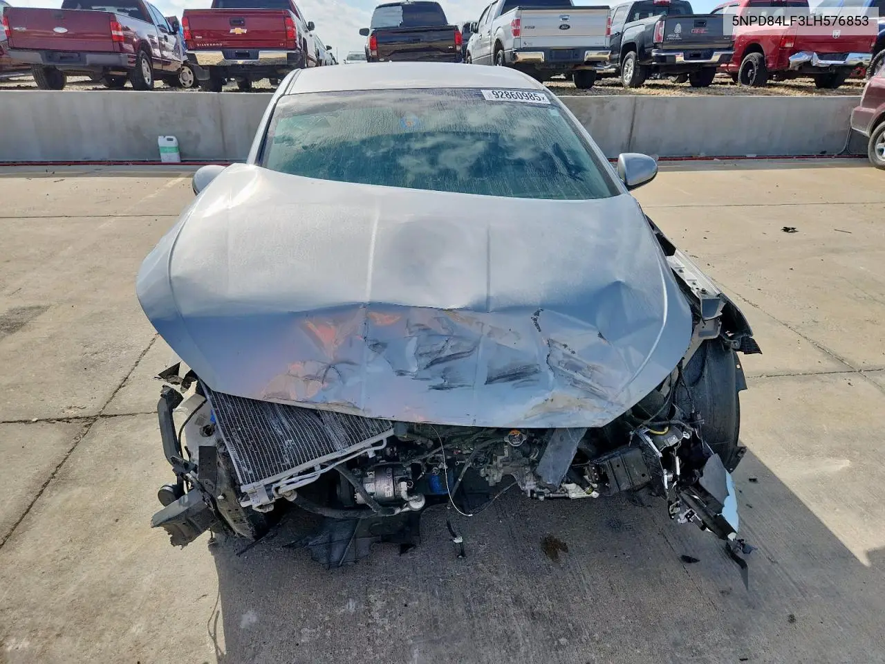 5NPD84LF3LH576853 2020 Hyundai Elantra Sel
