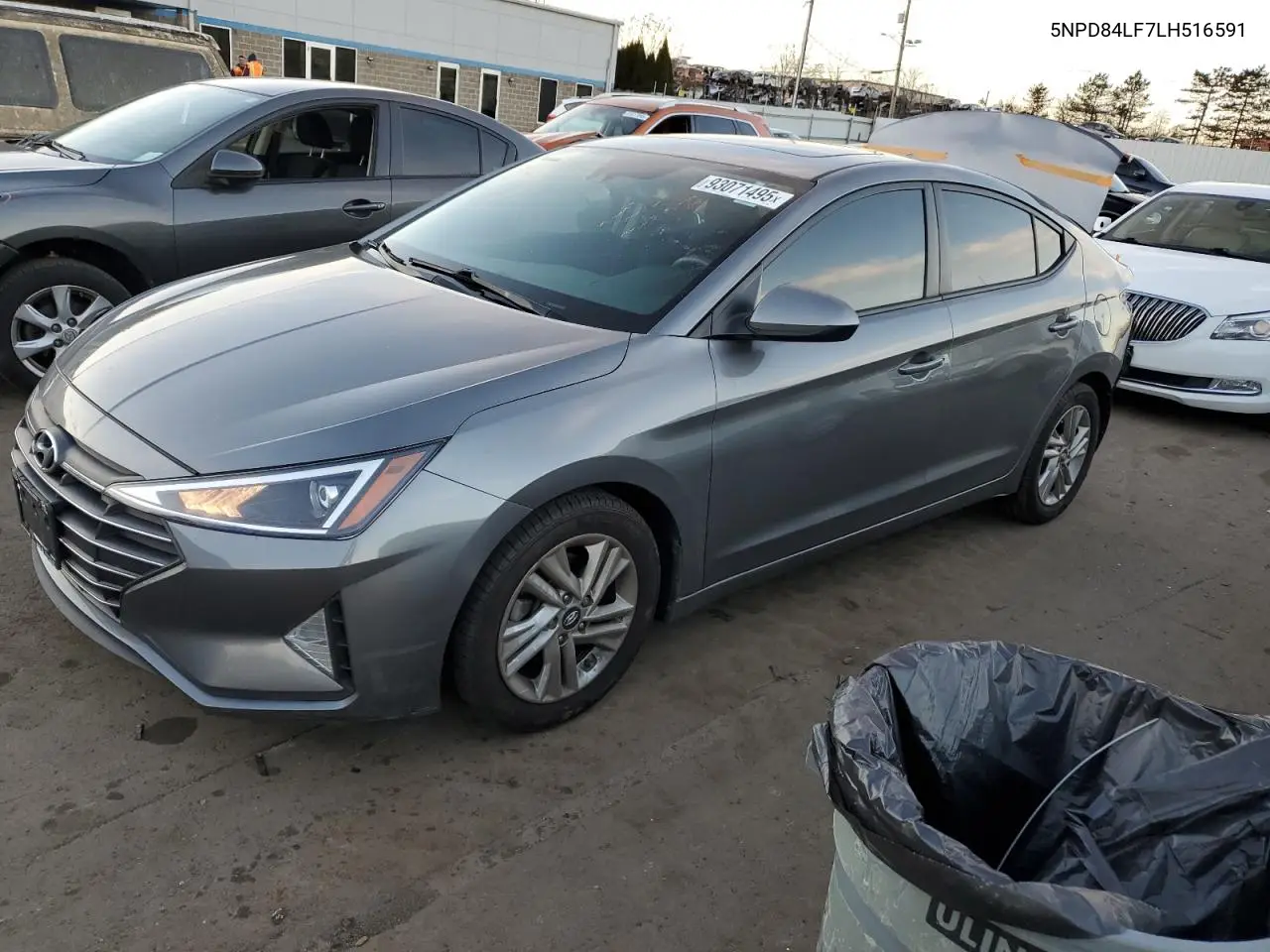 5NPD84LF7LH516591 2020 Hyundai Elantra Sel