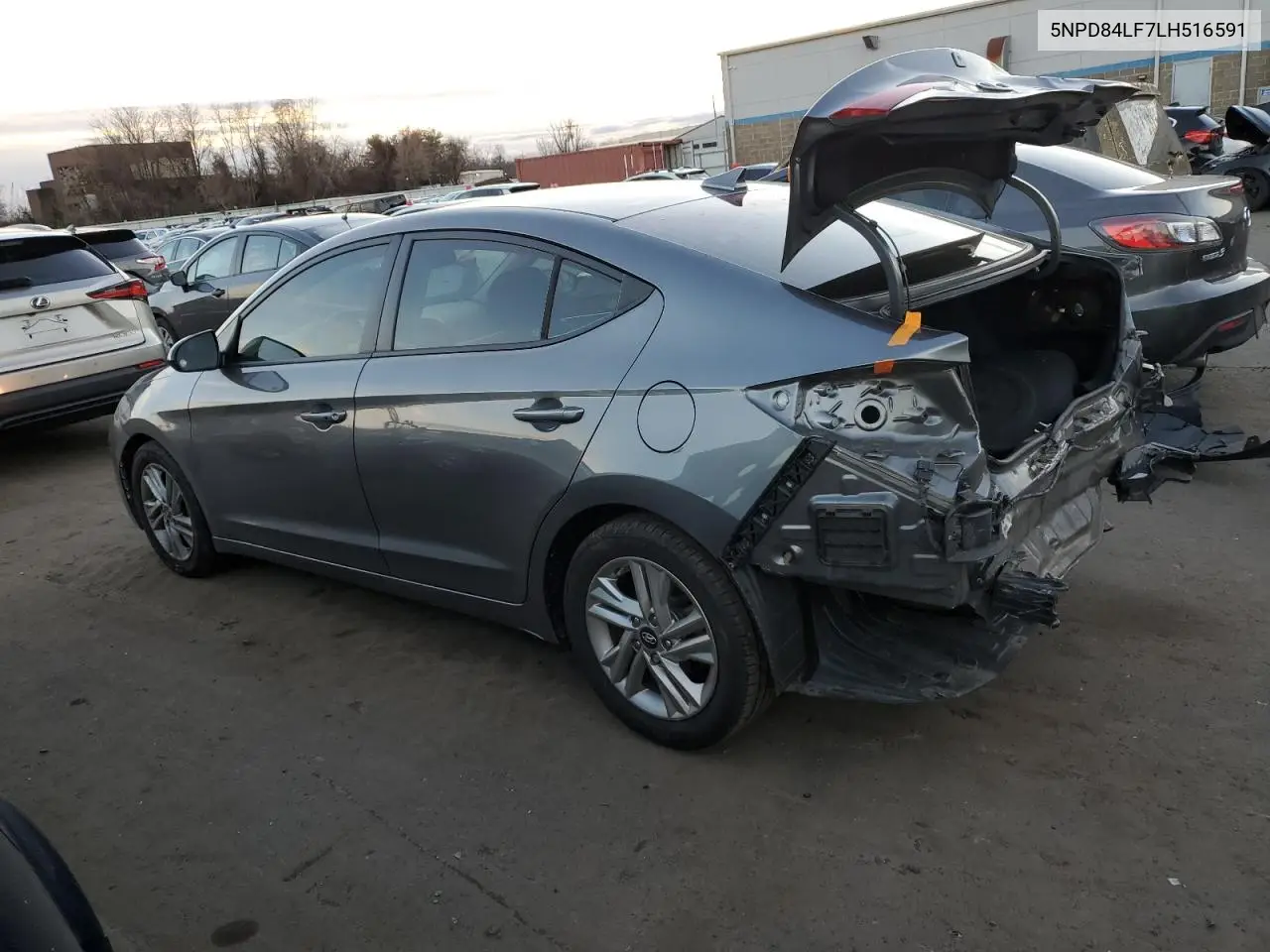 5NPD84LF7LH516591 2020 Hyundai Elantra Sel