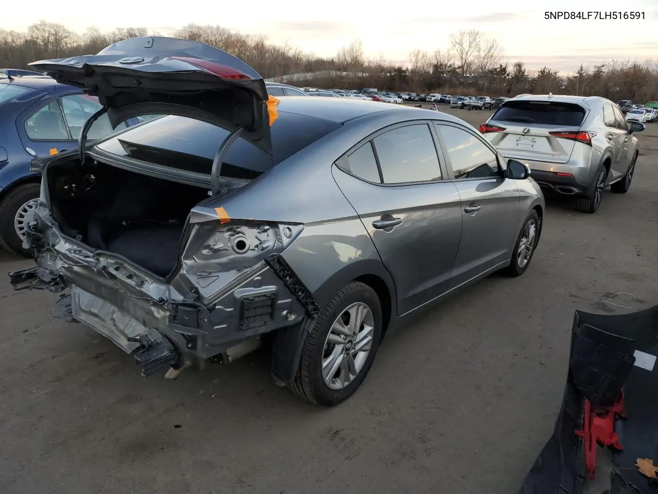 5NPD84LF7LH516591 2020 Hyundai Elantra Sel