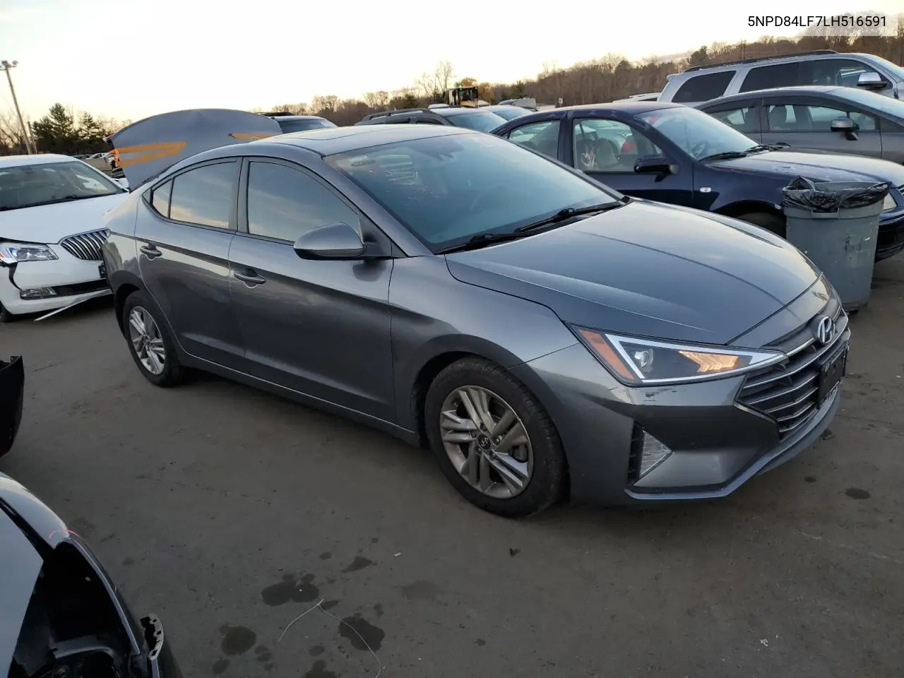 5NPD84LF7LH516591 2020 Hyundai Elantra Sel