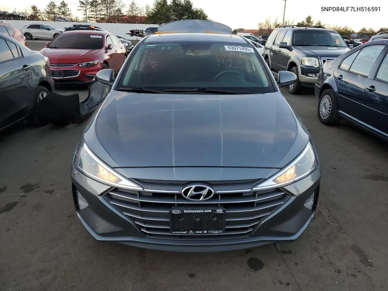 5NPD84LF7LH516591 2020 Hyundai Elantra Sel