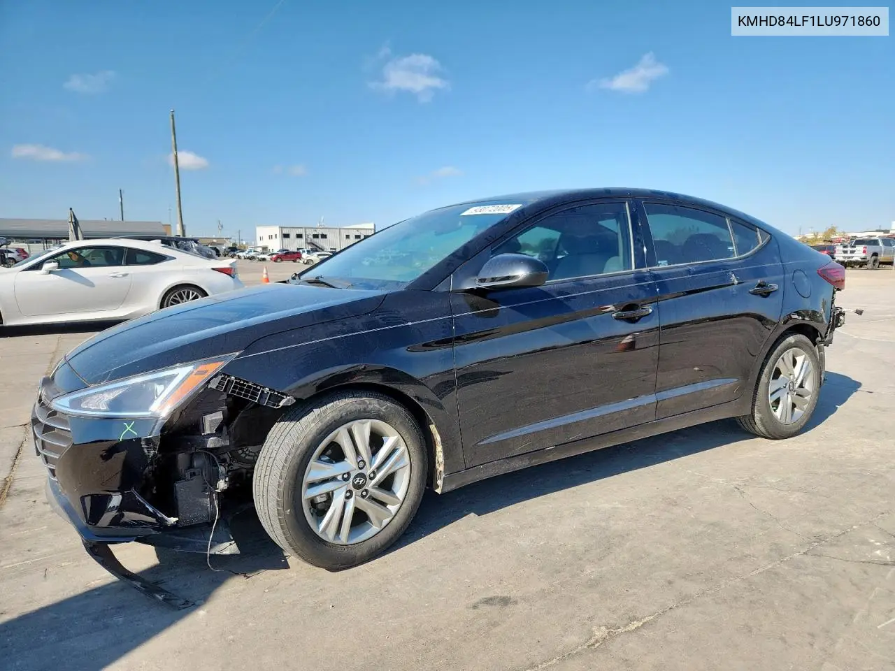KMHD84LF1LU971860 2020 Hyundai Elantra Sel