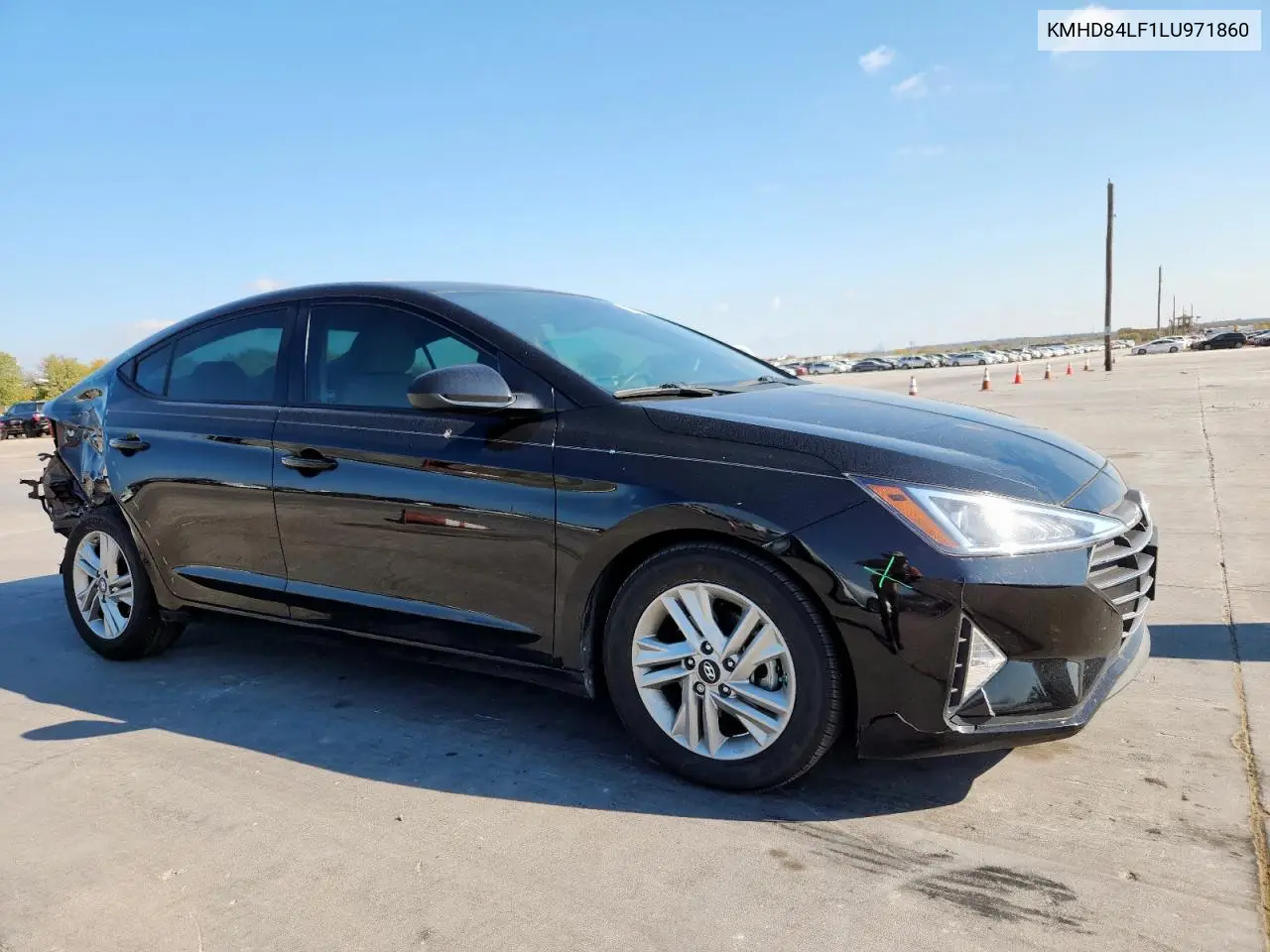 KMHD84LF1LU971860 2020 Hyundai Elantra Sel