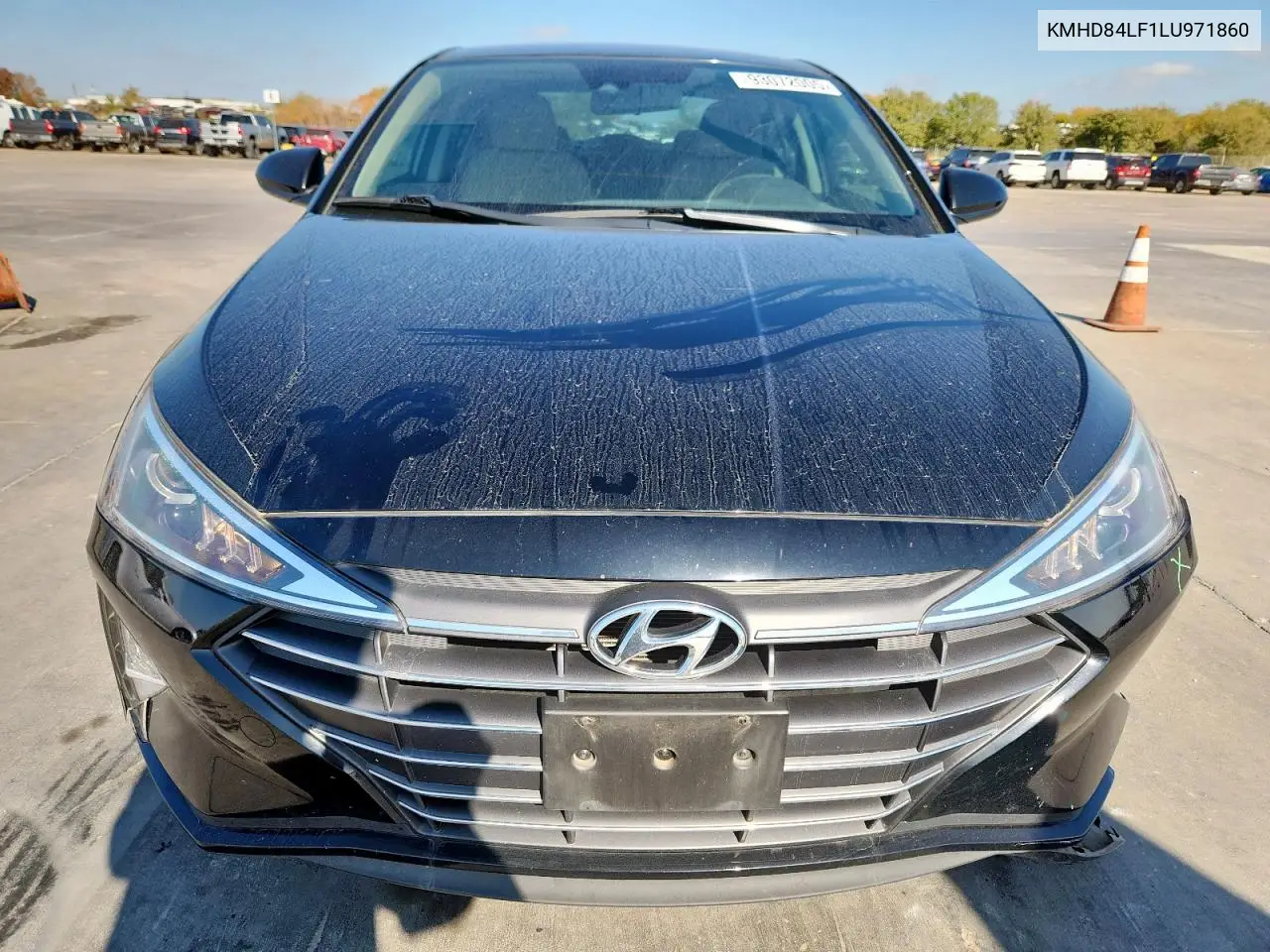 KMHD84LF1LU971860 2020 Hyundai Elantra Sel