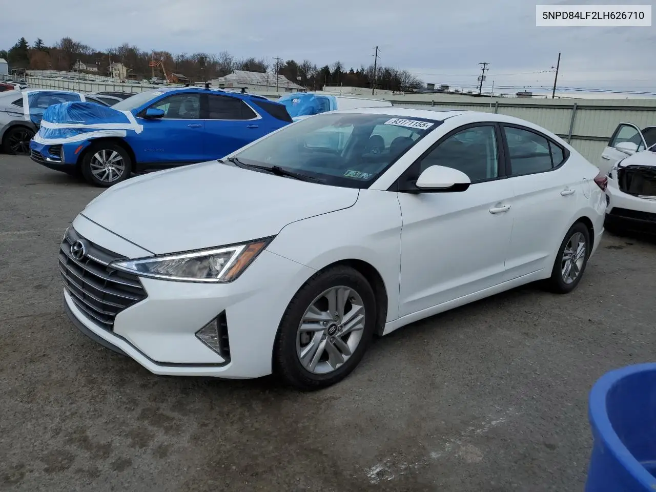 5NPD84LF2LH626710 2020 Hyundai Elantra Sel