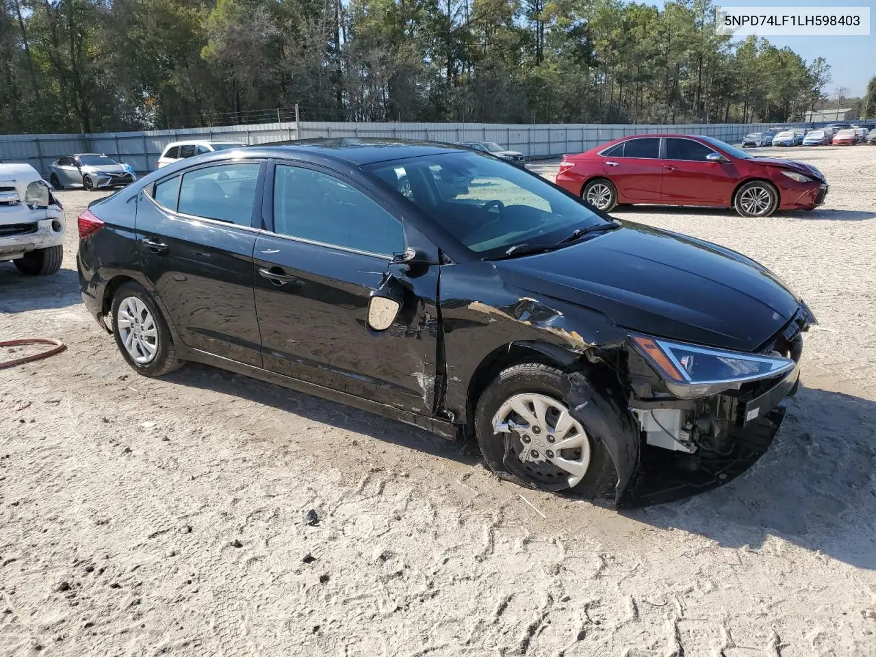 5NPD74LF1LH598403 2020 Hyundai Elantra Se
