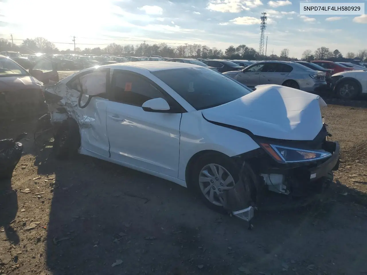 5NPD74LF4LH580929 2020 Hyundai Elantra Se