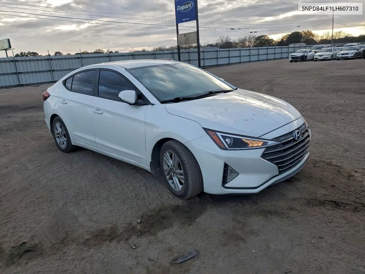5NPD84LF1LH607310 2020 Hyundai Elantra Sel