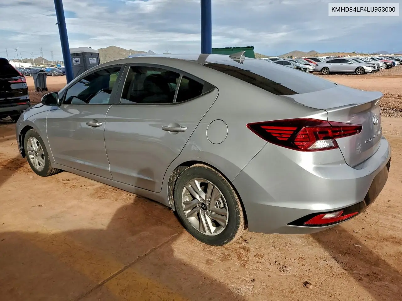KMHD84LF4LU953000 2020 Hyundai Elantra Sel