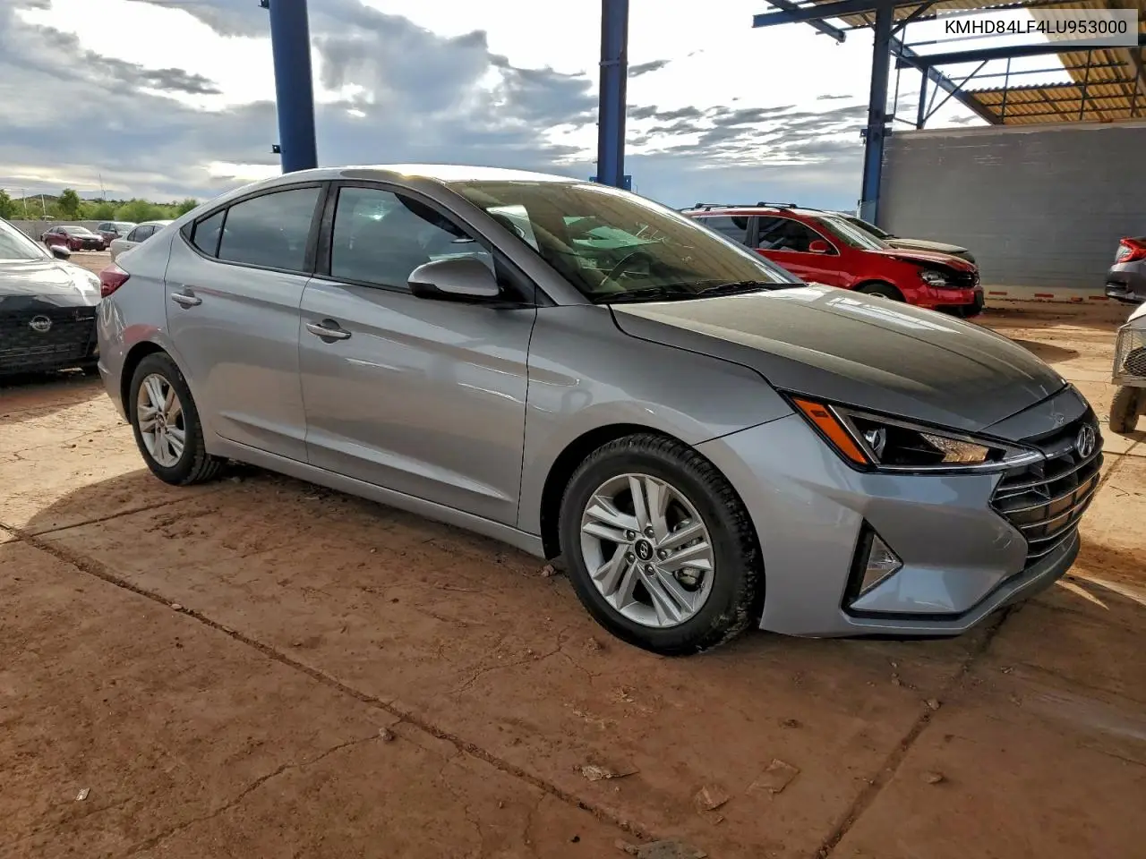 KMHD84LF4LU953000 2020 Hyundai Elantra Sel