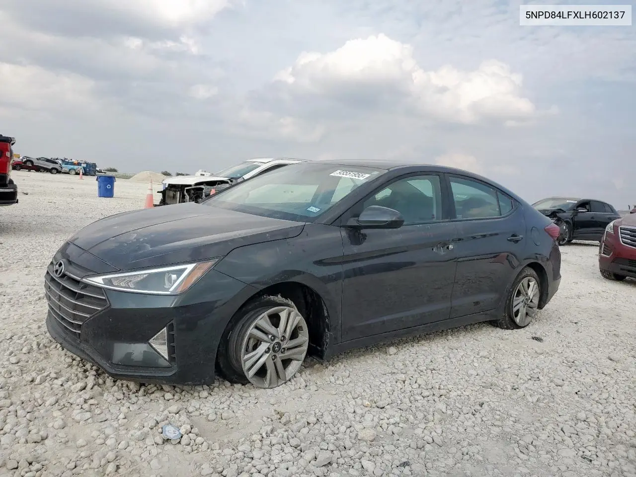 5NPD84LFXLH602137 2020 Hyundai Elantra Sel