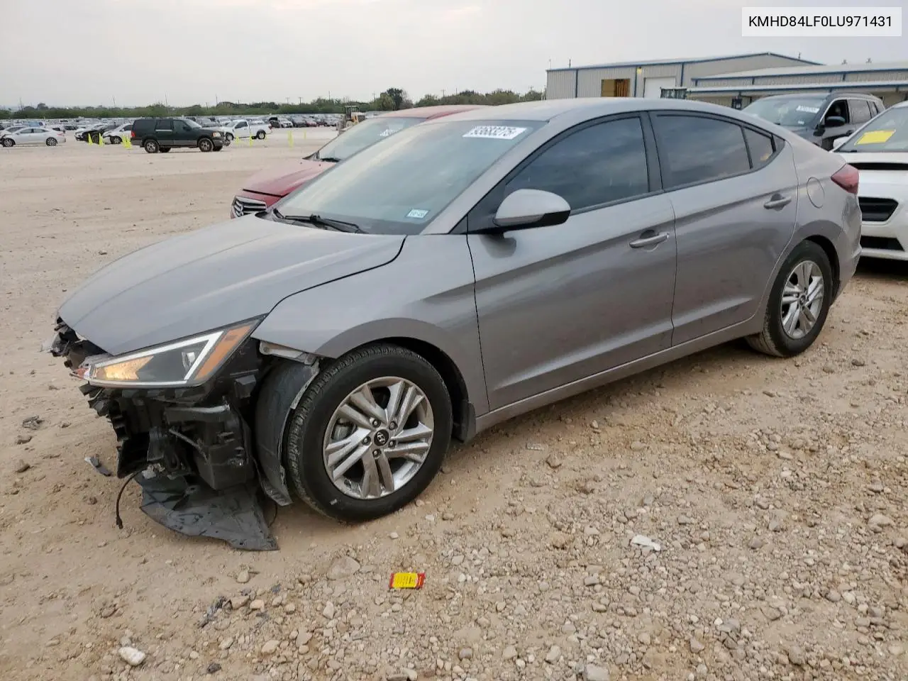 KMHD84LF0LU971431 2020 Hyundai Elantra Sel