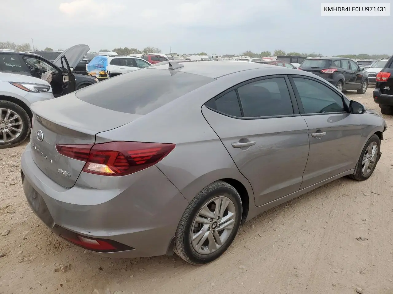 KMHD84LF0LU971431 2020 Hyundai Elantra Sel