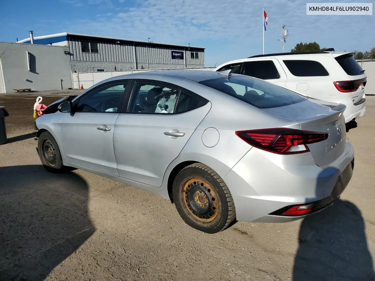 KMHD84LF6LU902940 2020 Hyundai Elantra Sel
