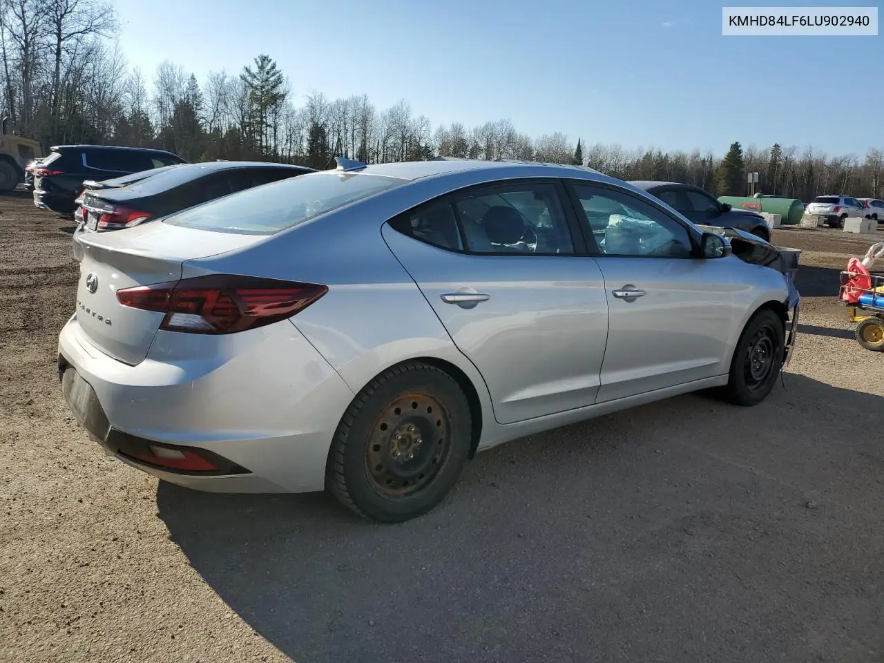 KMHD84LF6LU902940 2020 Hyundai Elantra Sel