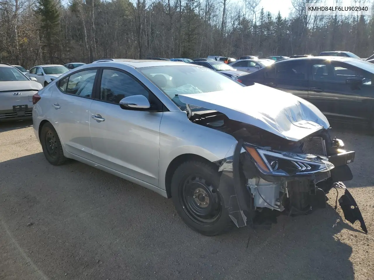 KMHD84LF6LU902940 2020 Hyundai Elantra Sel