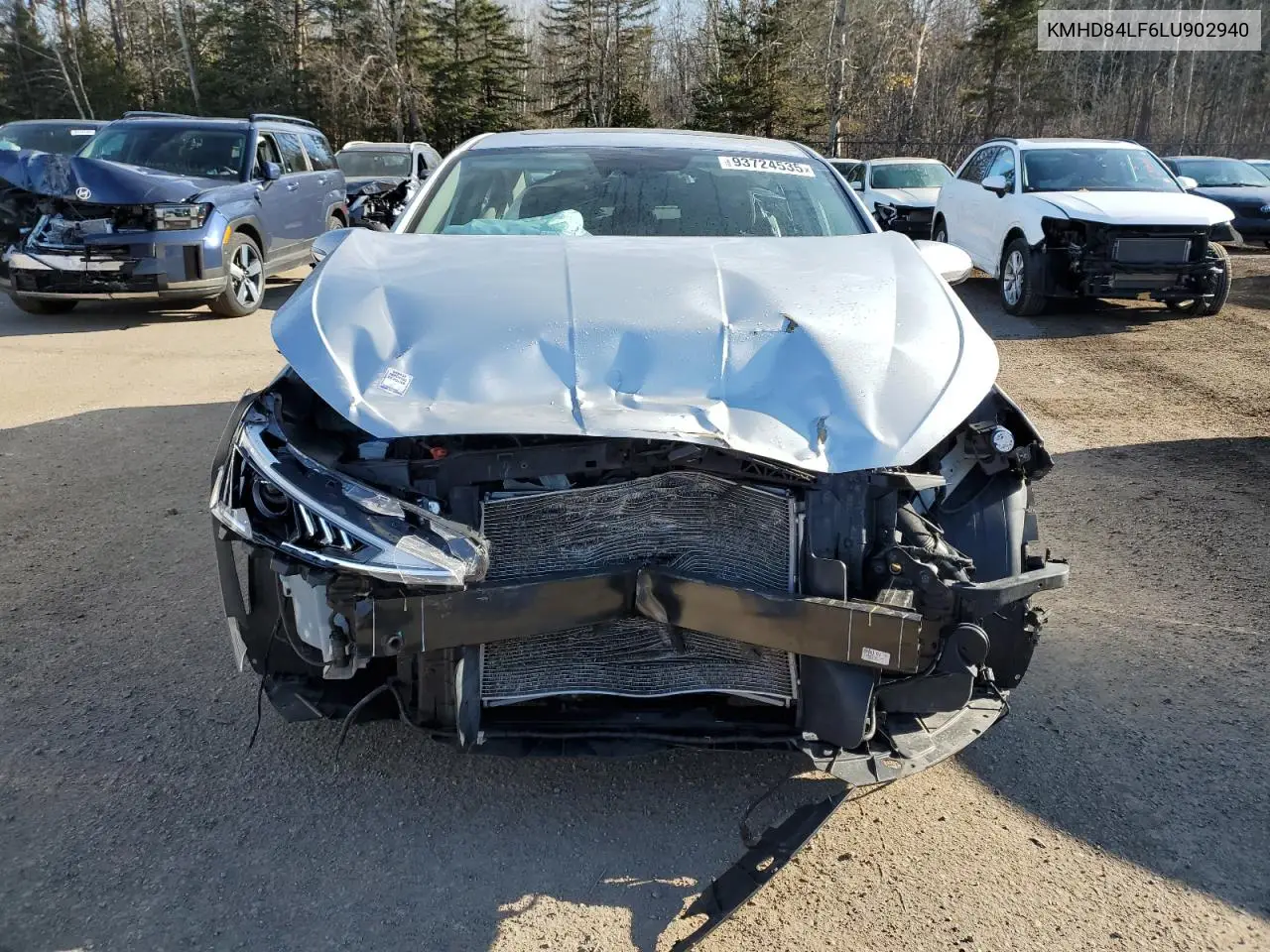 KMHD84LF6LU902940 2020 Hyundai Elantra Sel